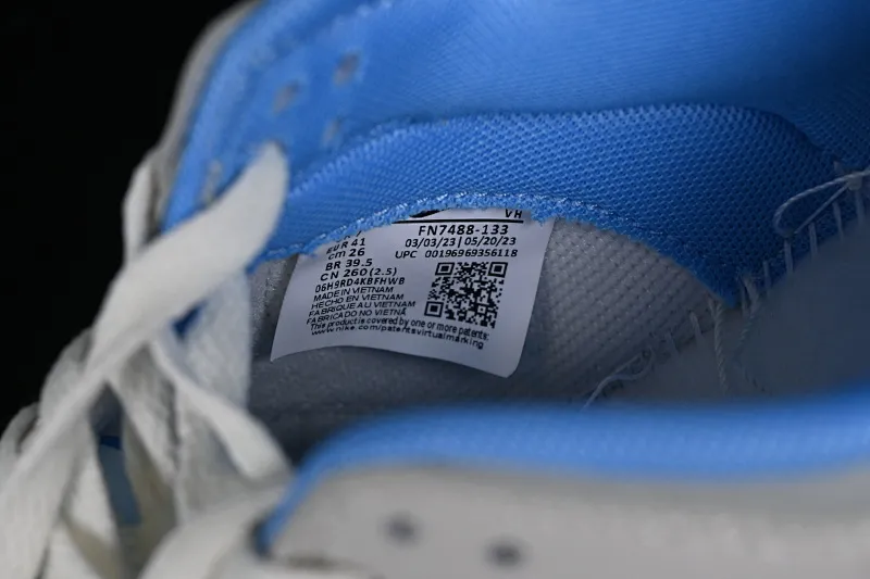 All categories Nk SB Dunk series Nk SB Dunk Low low-top sneakers Nk Dunk Low "Athletic Department" gray blue SB low-top casual sneakers FN7488-133